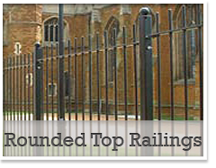 Rounded Top Railings